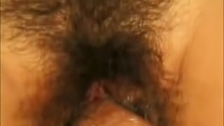 Sky Sarahy gets her bushy vagina fucked in close-up video