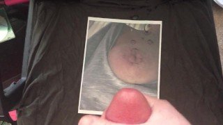 Cumming On My Cousin's Tit Pic Again (Not The Best Cumshot I'm Just Horny)