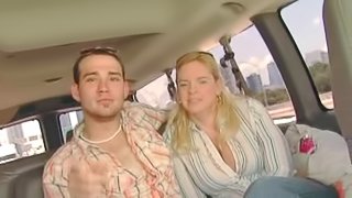 Crazy reality gay sex scene with poofters fucking in a minivan