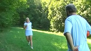 Tasty Blonde Goes Hardcore With An Older Dirty Man