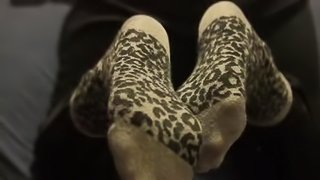 Couple sockjob POV