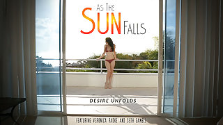 Veronica Radke & Seth Gamble in As The Sun Falls Video