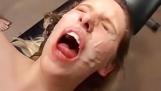 her first anal gangbang bukkake orgy