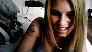 Super Hot Danish cam girl on webcam