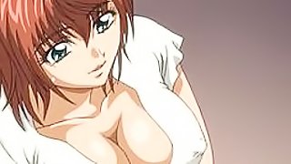 Hot Manga Babe With Round Knockers Gets Fucked on a Couch