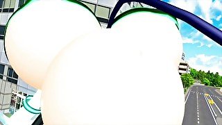 H-Pump 4 PREVIEW - Giantess / Breast Expansion / Body Inflation Animation