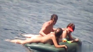 Nude Beach. Voyeur Video 327